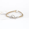 Aurifex Goldschmiede Koblenz Armband aus der Kollektion Feine Form mit Sternen in Silber mit Gelbgold 