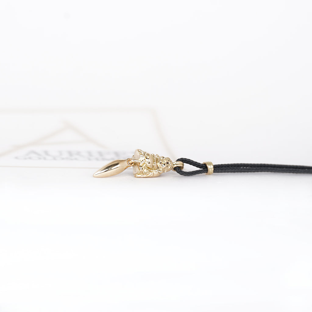 Aurifex Goldschmiede Koblenz Halsschmuck aus der Kollektion Symbolique in Gelbgold