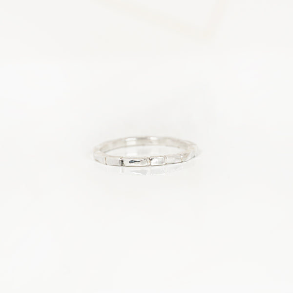 Aurifex Goldschmiede Koblenz Ring aus der Kollektion Flächen in Silber