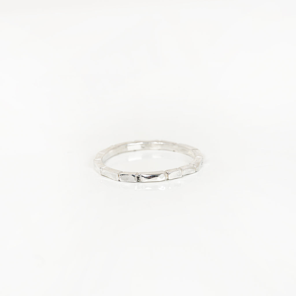 Aurifex Goldschmiede Koblenz Ring aus der Kollektion Flächen in Silber