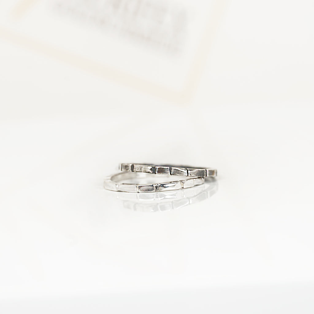 Aurifex Goldschmiede Koblenz Ring aus der Kollektion Flächen in Silber