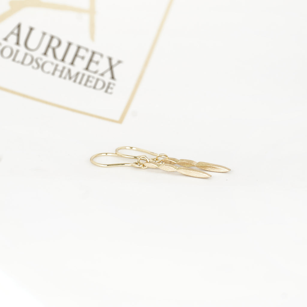 Ohrringe leicht aus der Kollektion Feine Form in Gelbgold