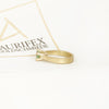 Aurifex Goldschmiede Koblenz Ring aus der Kollektion Unikat in Gelbgold mit Grossular