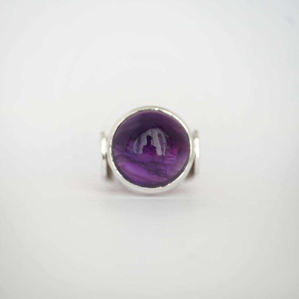 Aurifex Goldschmiede Koblenz Ring aus der Kollektion Silber in Silber mit Amethyst