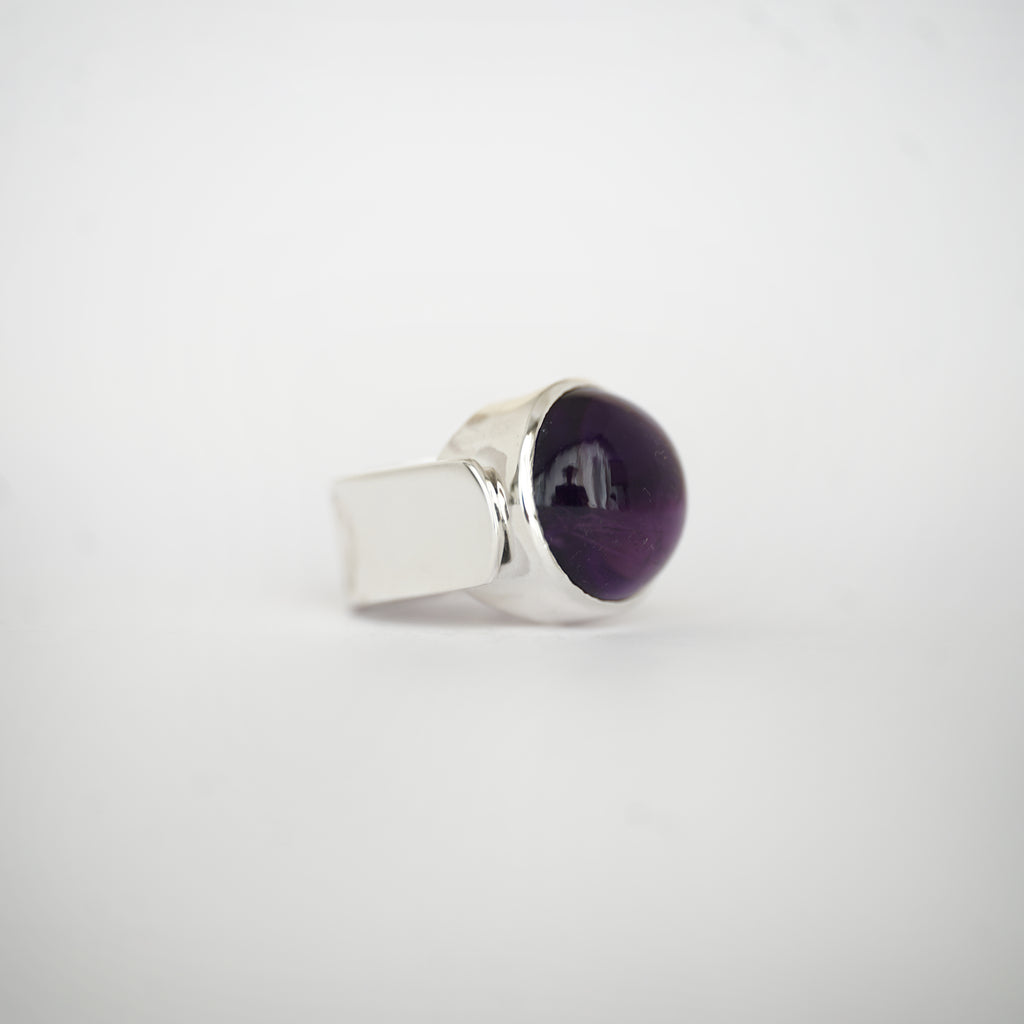 Aurifex Goldschmiede Koblenz Ring aus der Kollektion Silber in Silber mit Amethyst