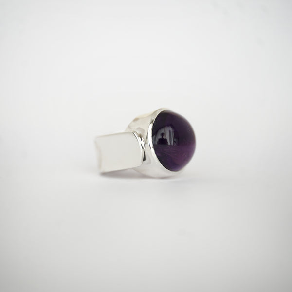 Aurifex Goldschmiede Koblenz Ring aus der Kollektion Silber in Silber mit Amethyst