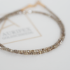 Aurifex Goldschmiede Koblenz Halsschmuck aus der Kollektion Diamant mit Diamantwürfeln und Rotgold
