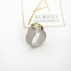 Aurifex Goldschmiede Koblenz Ring aus der Kollektion Unikat in Platin mit Chrysoberyll