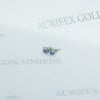 Aurifex Goldschmiede Koblenz Ohrstecker aus Platin mit Tansanit und Brillant