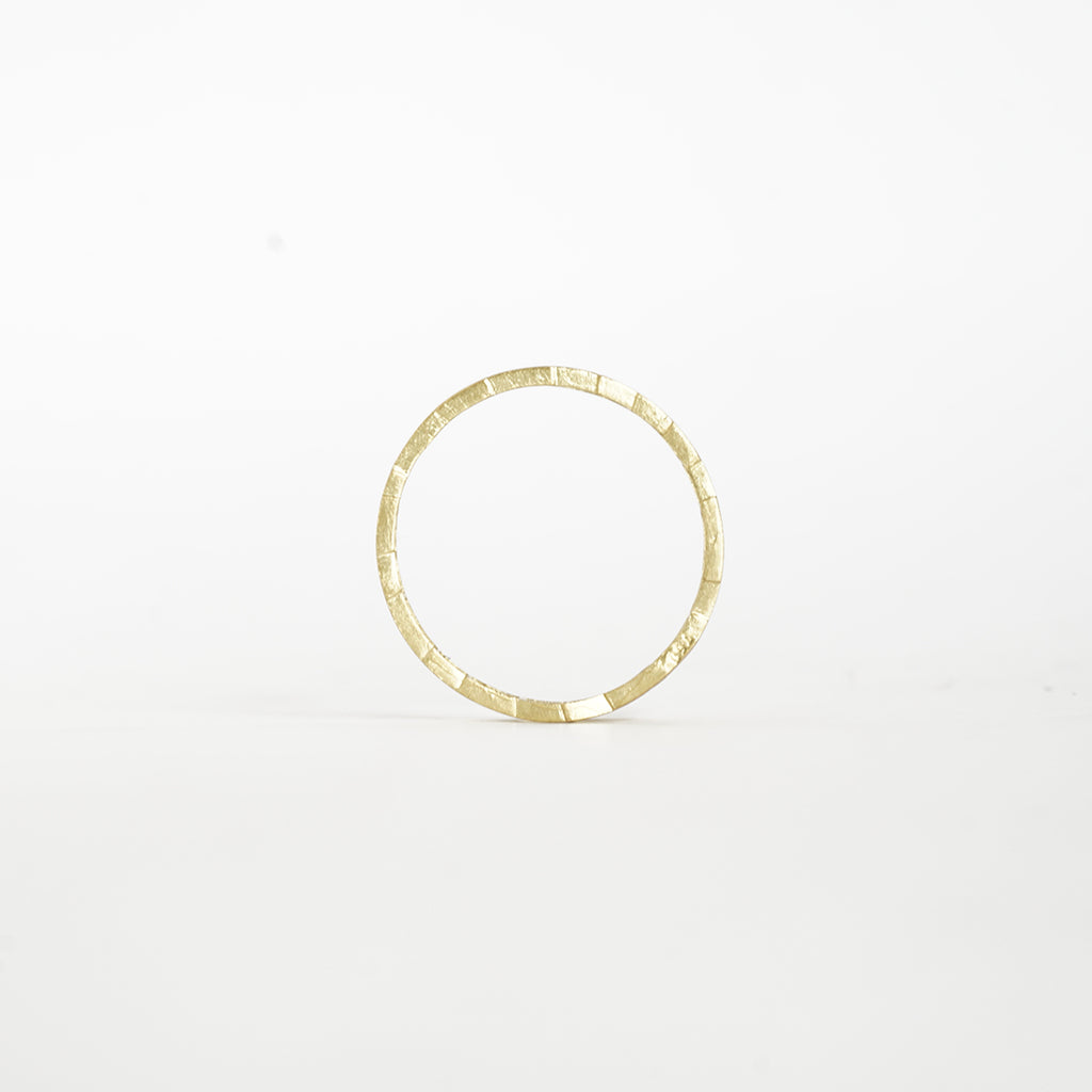 Aurifex Goldschmiede Ring aus der Kollektion Carré in Gelbgold