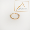 Aurifex Goldschmiede Koblenz Ring aus der Kollektion Feine Form in Rotgold mit Kugeln