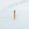 Aurifex Goldschmiede Koblenz Ring aus der Kollektion PUR in Gelbgold mit Saphiren