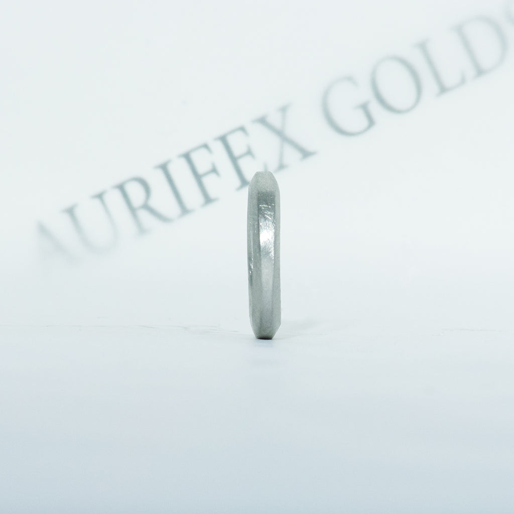Aurifex Goldschmiede Koblenz Ring aus der Kollektion PUR in Platin