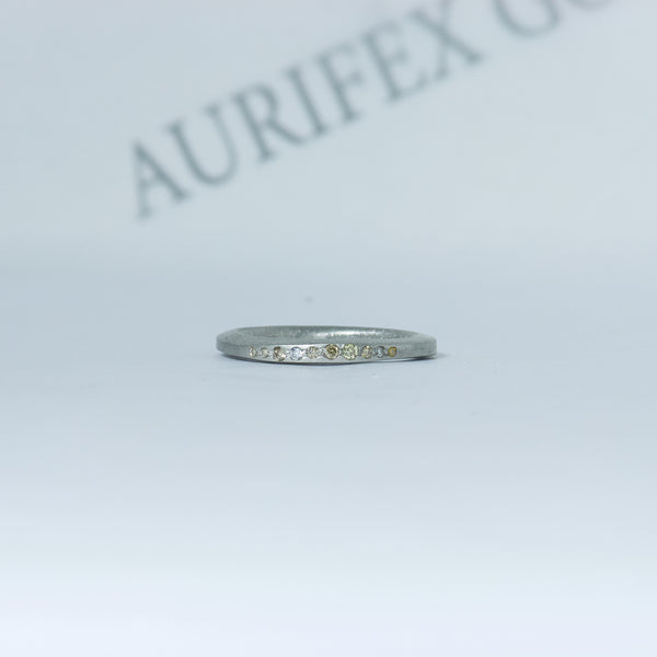 Aurifex Goldschmiede Koblenz Ring PUR als Platin mit Brillanten