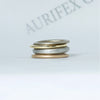 Aurifex Goldschmiede Koblenz Ringe aus der Kollektion PUR in Platin, Weißgold, Gelbgold und Rotgold